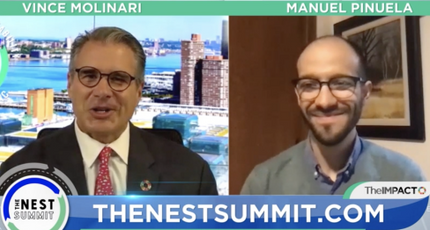 Dr Manuel Piñuela talks to Vince Molinari as part of the Nest Summit Climate Week in NYC.