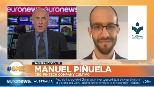 Our CEO Dr Manuel Piñuela talks to Euronews live on Earth Day